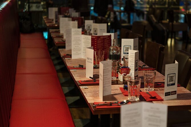 2.5 Hour Experience Scottish Dinner and Folk Music - Starting at 6:40 p.m. with a piper at Biblos