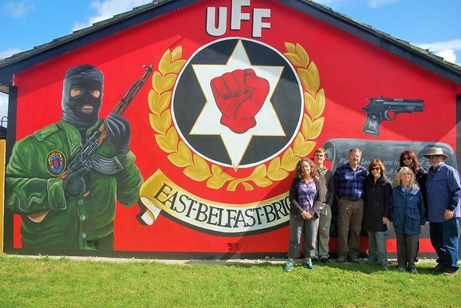2 hours Belfast Original Drivers The Troubles Black Taxi Tour - Shankill Road and the Loyalist murals