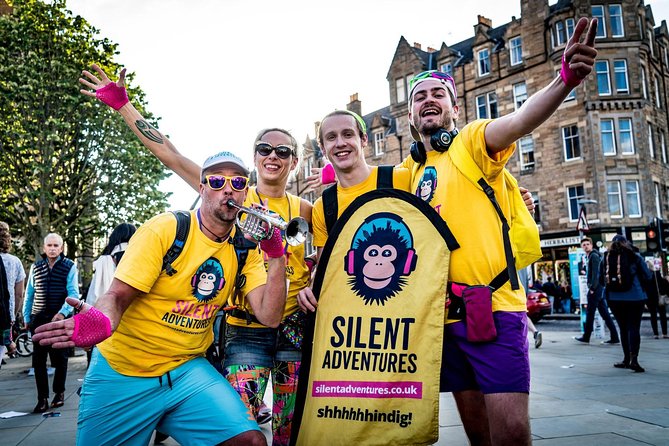 A Silent Disco Adventure in Glasgow - The music and headset setup