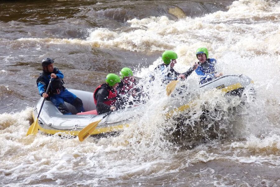 Aberfeldy: Rafting on the River Tay - How the guides shape the experience