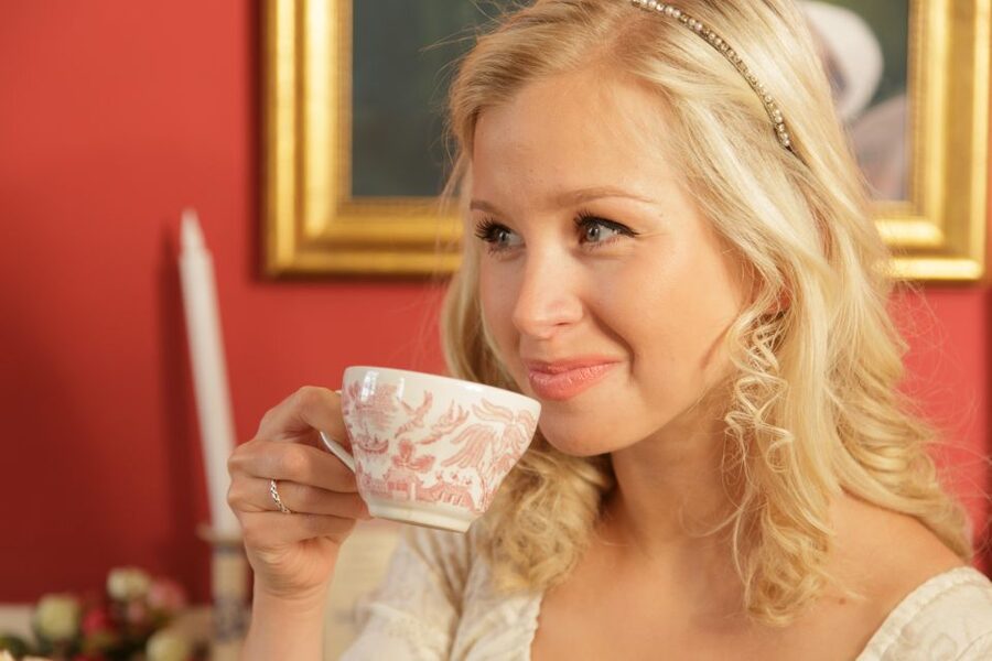 Afternoon Tea at The Regency Tea Room - Entering The Regency Tea Room in Somerset
