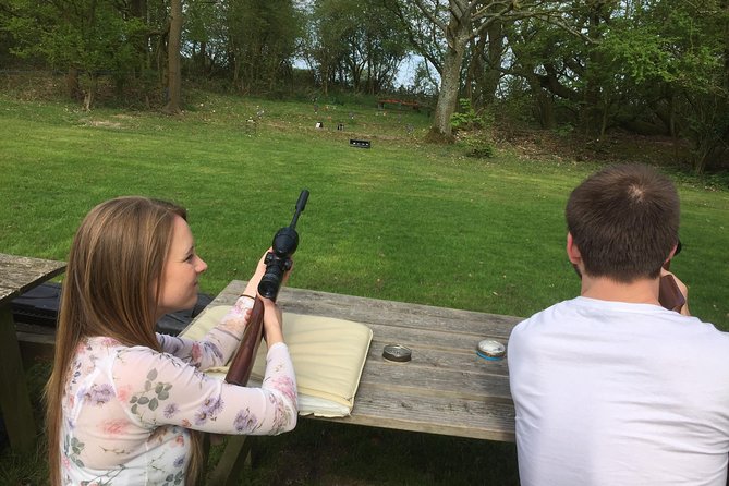 Air Rifle Shooting - One Hour - Adding archery or axe throwing onsite