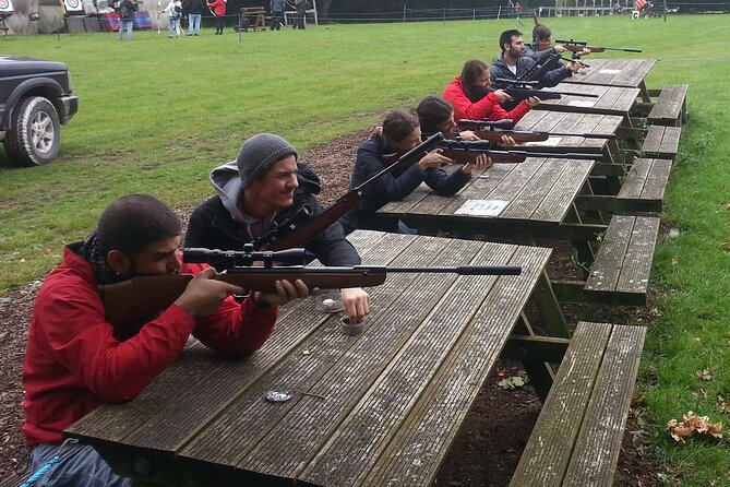 Air Rifle Shooting - One Hour - Taking aim with a scoped air rifle