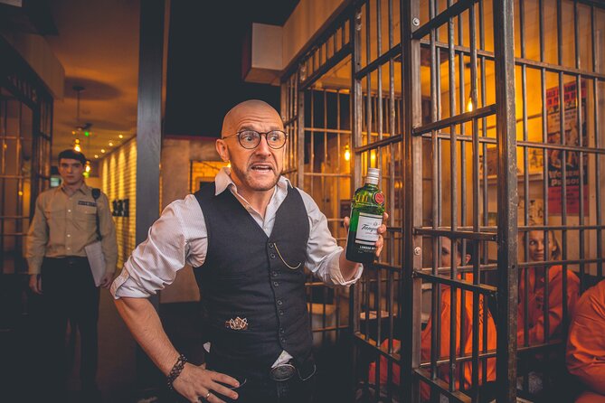Alcotraz Prison Cocktail Experience in Manchester - The acting is the real reason to book