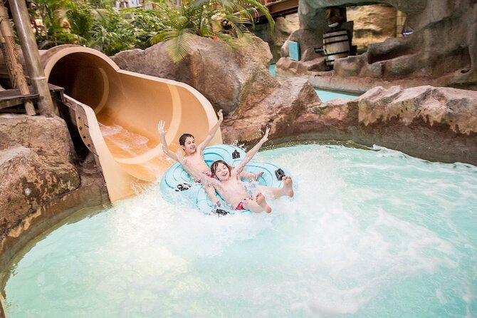 Alton Towers Waterpark - Little Leak and the new water ball