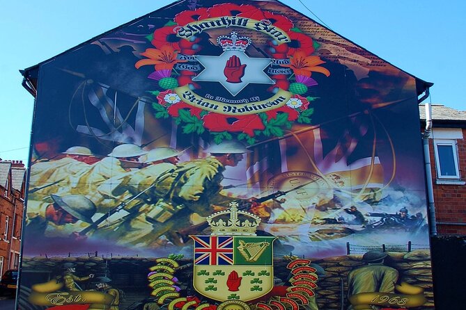Award Winning Private 2 Hour Belfast Political Black Taxi Tour - Shankill Road and the loyalist perspective