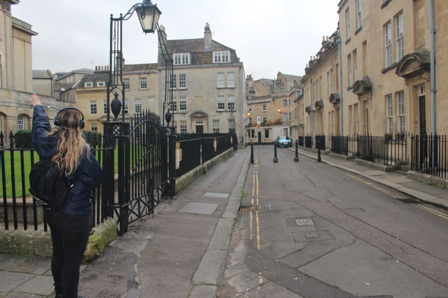Bath: Bridgerton Filming Locations Walking Tour with Music - Guildhall and the city’s Georgian stage