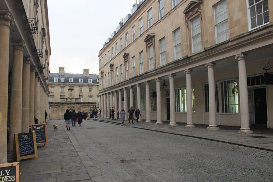 Bath: Bridgerton Filming Locations Walking Tour with Music - The Assembly Rooms and the world of polite society