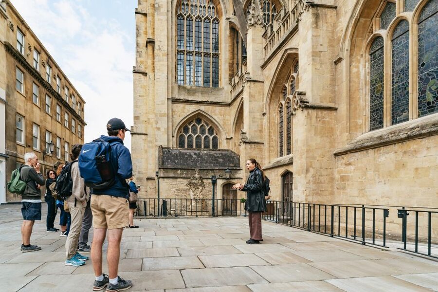 Bath: City Walking Tour with Optional Roman Baths Entry - The Circus and Royal Crescent