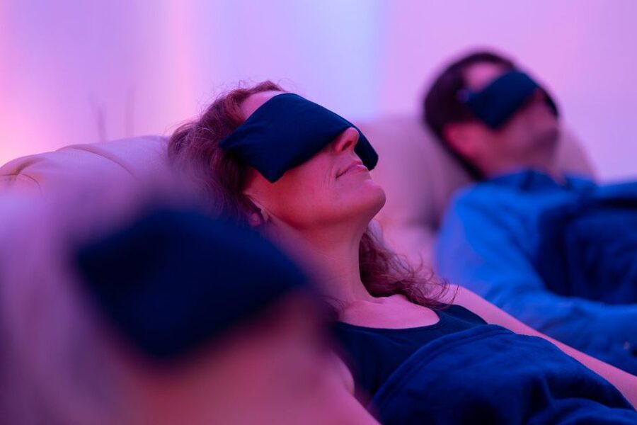 Bath: Guided Relaxation and Sound Bath - Why the crystal bowls matter here