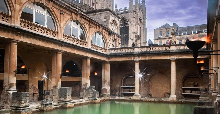 Bath: Roman Baths Entry Ticket with Audio Guide - See the gilt bronze head of Sulis Minerva