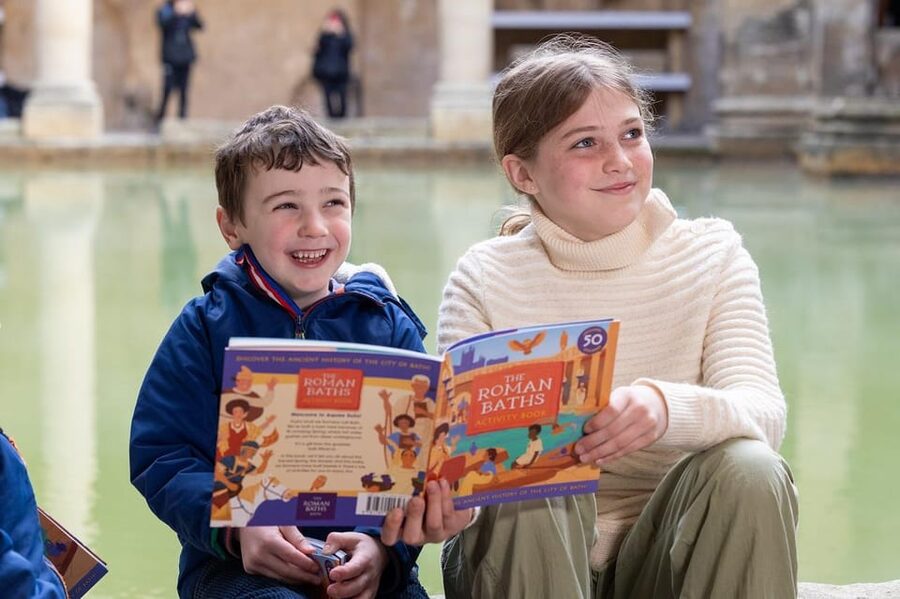 Bath: Roman Baths Entry Ticket with Audio Guide - Taste the spring water before leaving