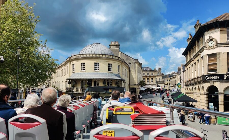 Bath: Tootbus Bath Discovery Hop-On Hop-Off Tour - The Skyline Tour beyond the center