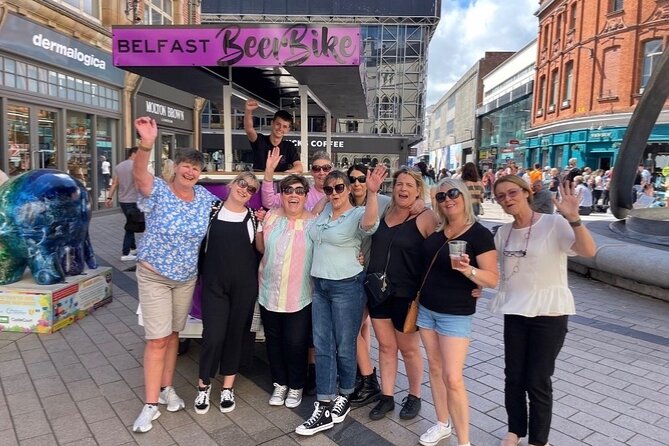 Belfast Beer Bike tours - A Belfast sightseeing ride with a party twist