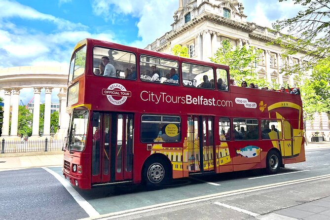 Belfast Hop-on Hop-off Tours - Stop 1 to Stop 6: City Hall, the arena, and Titanic Belfast