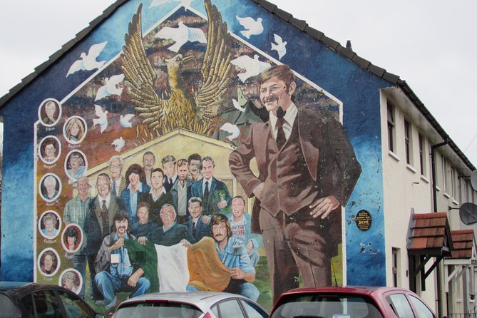 Belfast Murals Taxi Tour - Divis Tower gives you an immediate sense of place