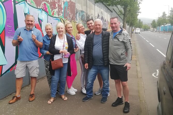 Belfast's Political Mural Taxi Tour - Passing through the Peace Gates