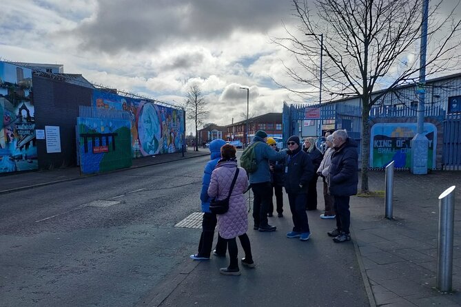 Belfast Troubles Tour: Walls and Bridges - The Cathedral Quarter shows another Belfast