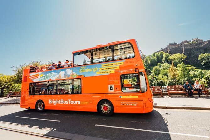 Big Bus Edinburgh Hop-On Hop-Off City and Britannia Bus Tour - Audio commentary is useful, but not always smooth