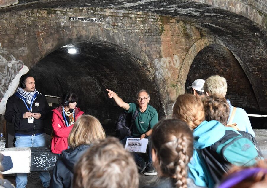 Birmingham: Discovering Birmingham Guided Walking Tour - Entering the Jewellery Quarter