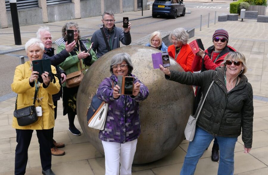 Birmingham: Discovering Birmingham Guided Walking Tour - Returning toward St. Philip’s Cathedral