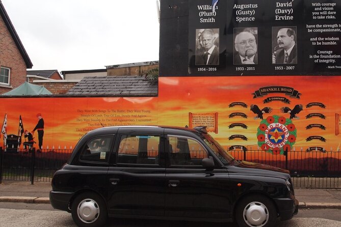 Black Taxi Mural "Tour Like A Local" - Stop three: Shankill Road and loyalist murals