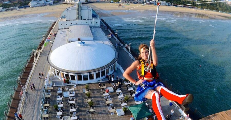 Bournemouth Pier: PierZip Entrance Ticket - The 25-Meter Climb Above the Sea
