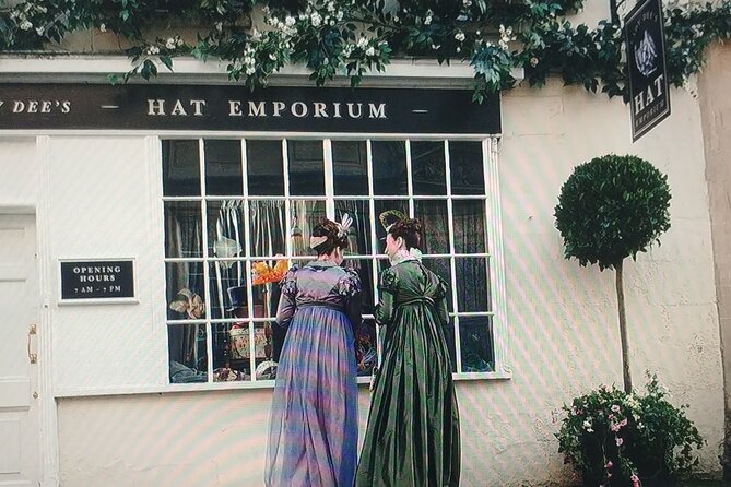 Bridgerton Walking Tour of Filming Locations & Storylines - Bath - Gunter’s Tea Shop and Lady Dee’s hat emporium