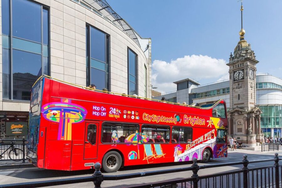 Brighton: City Sightseeing Hop-On Hop-Off Bus Tour - Stop 2: West Pier and the seafront