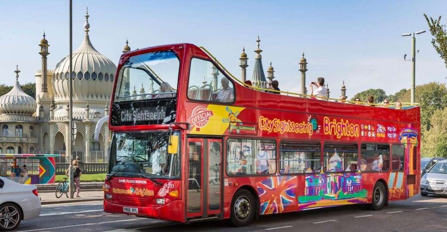 Brighton: City Sightseeing Hop-On Hop-Off Bus Tour - Stop 1: Brighton Palace Pier
