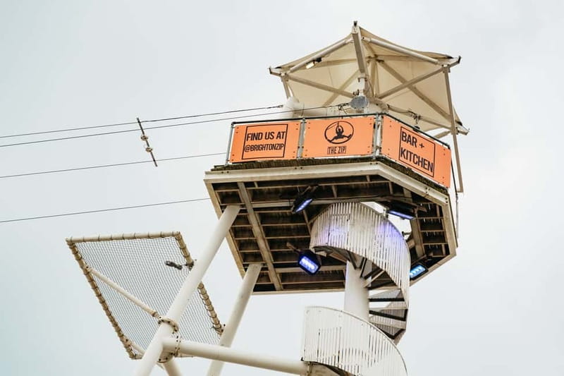 Brighton: Zip Wire Experience Ticket - Wind and Rain Can Change the Plan
