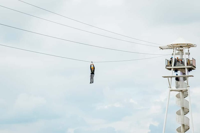 Brighton: Zip Wire Experience Ticket - Racing a Friend on the Dual Line
