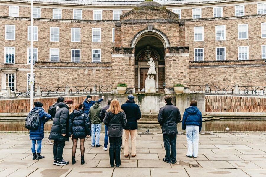 Bristol: Blackbeard to Banksy Guided Walking Tour - St Nicholas Market and Bristol’s commercial heart