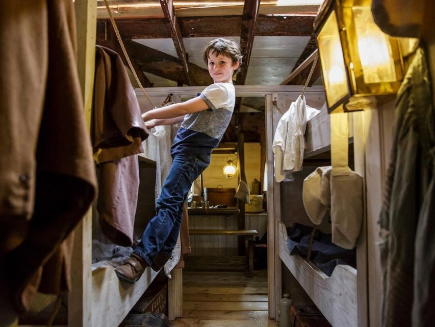 Bristol: Brunel's SS Great Britain Experience Entry Ticket - The First Class Dining Saloon adds sound and character