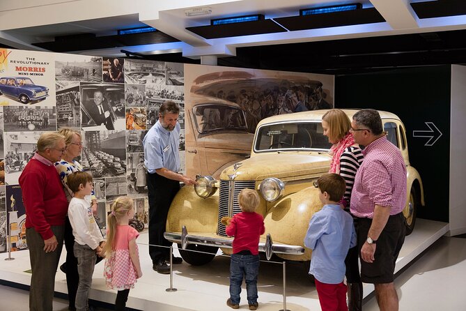 British Motor Museum Entry Ticket in Gaydon - Staff, volunteers, and guided help