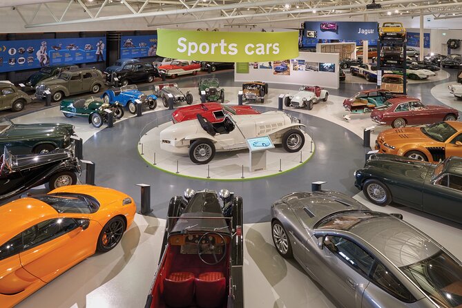 British Motor Museum Entry Ticket in Gaydon - The Jaguar collection deserves extra time