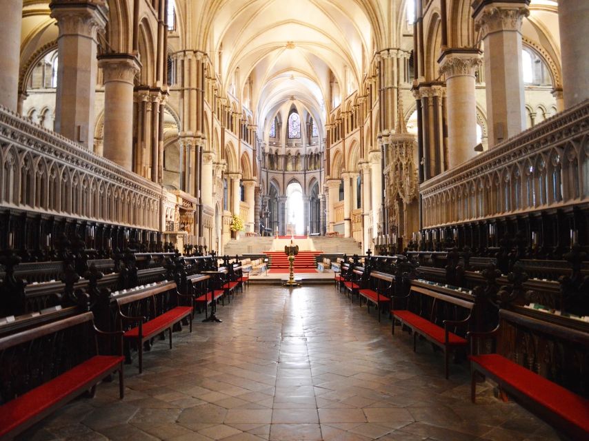Canterbury Cathedral: Entry Ticket with Audio Guide - Inside the cathedral, architecture with a story