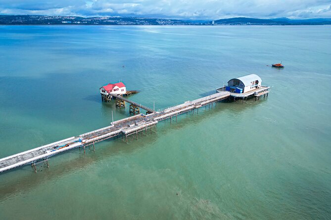 Cardiff: Gower Peninsula's Cliffs Scenic Day Tour - Bracelet Bay and the lighthouse view