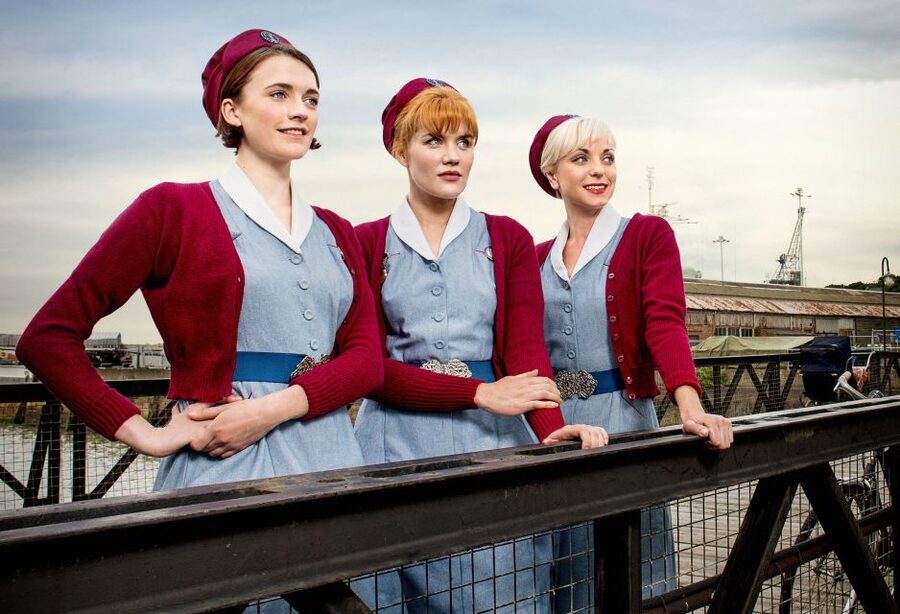 Chatham Historic Dockyard: Call the Midwife Tour - Walking through Poplar Dock at Chatham