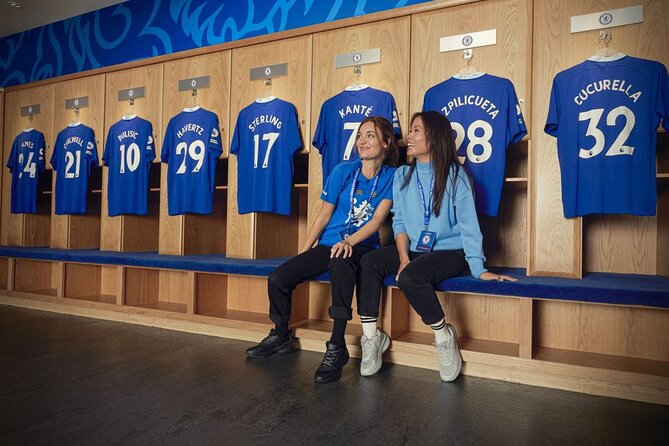 Chelsea FC Stadium Tours and Museum - The home and away dressing rooms