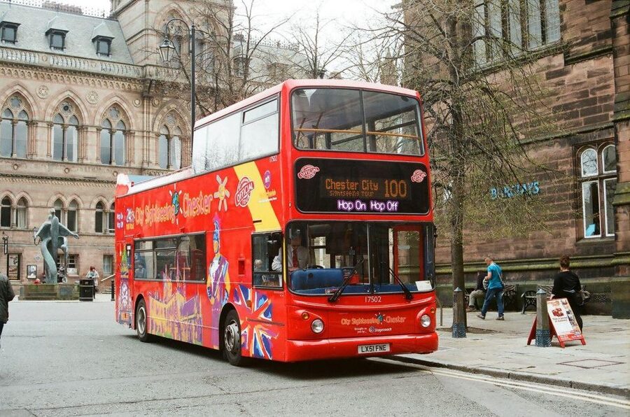 Chester: City Sightseeing Hop-On Hop-Off Bus Tour - The river cruise connection at The Groves