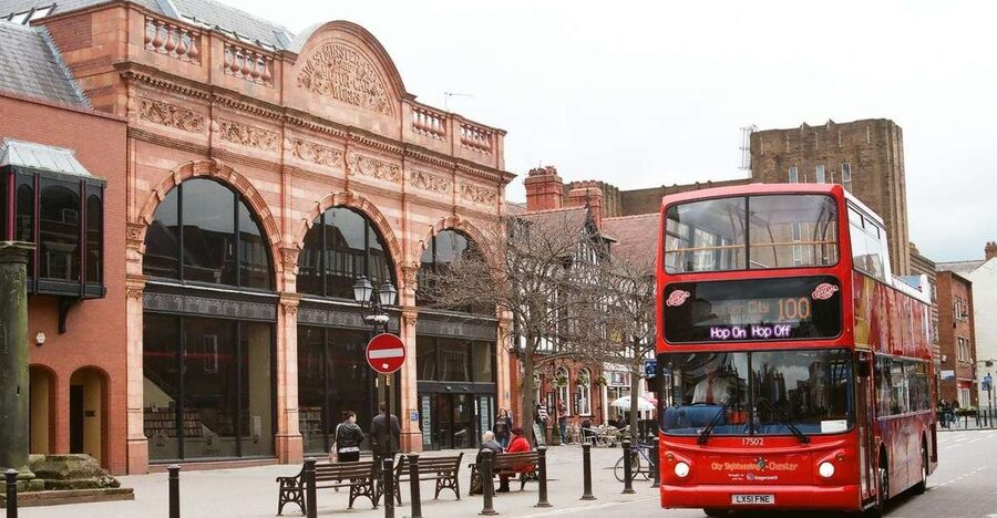 Chester: City Sightseeing Hop-On Hop-Off Bus Tour - Roman remains, Chester Castle, and the views from above