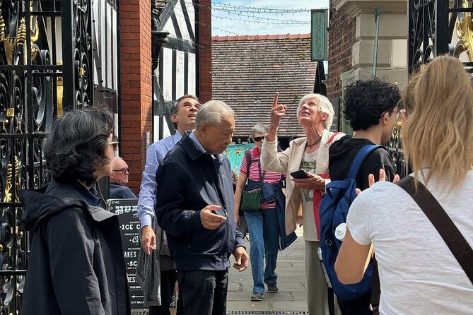 Chester Food Tour: Unique Food With Drinks & Sightseeing - Chester Cross and the story of the Rows