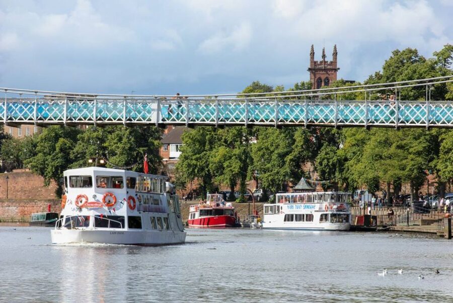 Chester: Half-Hour City Cruise - A short ride with useful onboard comforts