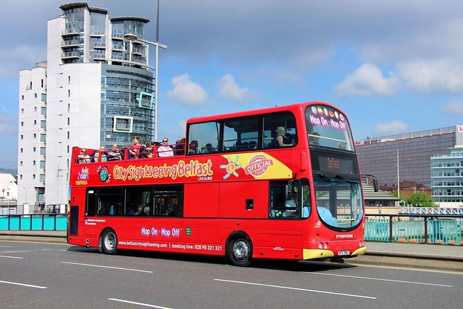 City Sightseeing Belfast Hop-On Hop-Off Bus Tour - Spectrum Centre, Shankill Road, and Crumlin Road Gaol