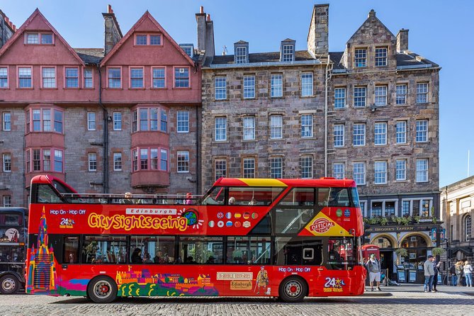 City Sightseeing Edinburgh Hop-On Hop-Off Bus Tour + Kids Go Free - The full route from Waterloo Place to Burns Monument