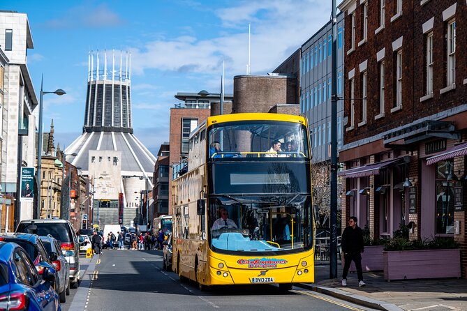 Ciy Explorer: Hop On Hop Off Liverpool Sightseeing Bus Tour - Stop 1: The American Diner and yellow bus