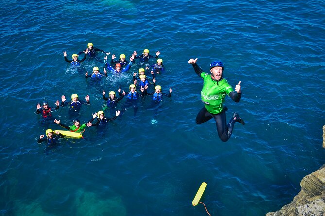Coasteering Experience in Newquay - Starting at Towan Beach in central Newquay