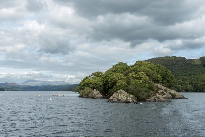 Coniston Water Wild Cat Island Cruise Yellow Route - Seeing the Coniston fells from the water