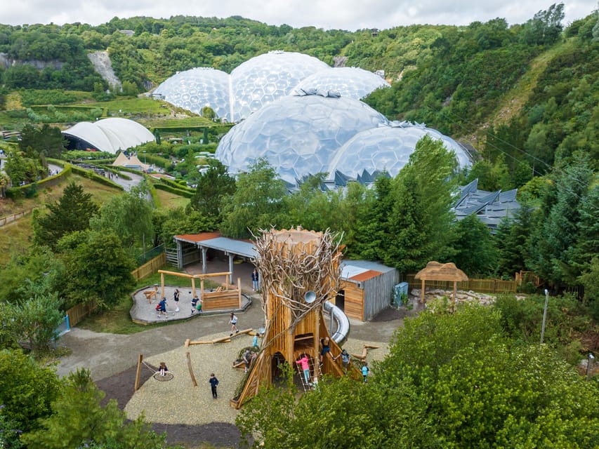 Cornwall: Eden Project Entry Ticket - The rainforest canopy and viewing platform